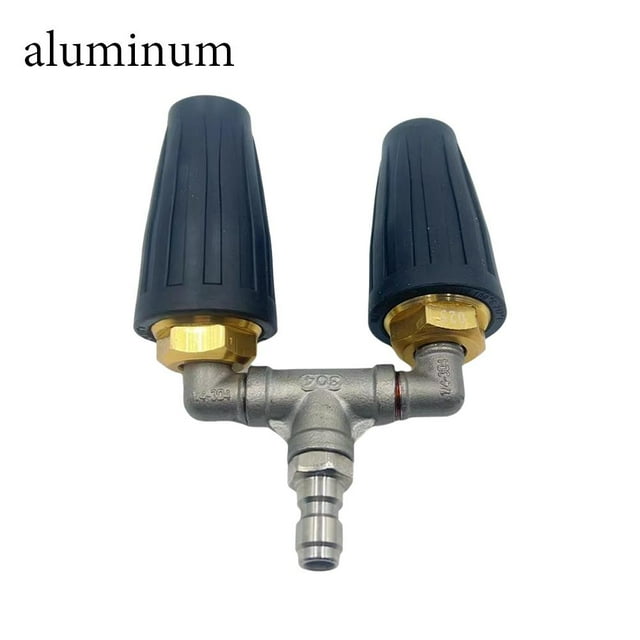 SharkTRUE High Pressure Cleaning Machine Nozzle, Copper/Aluminum Alloy, 4000psi, 2.5mm Diameter, Durable & Leak-Free Design for High Flow Rate and Wide Application