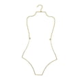 thumbnail image 2 of Baoblaze Lingerie Hanger Storage and Display Bathing Suit Hanger Swimwear Hanger Swimsuit Gold, 2 of 8