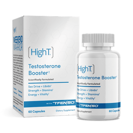 High T Natural Testosterone Booster - 60 Capsules