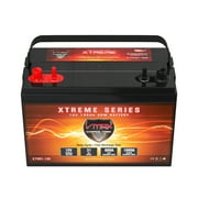 VMAXTANKS VMAX XTR31-135 for Maxon power boat w/group 31 marine deep cycle 12V AGM battery
