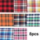 thumbnail image 2 of Paquete de 8 bandanas lavables brillar Triángulo para perros y gatos color aleatorio, 2 of 5