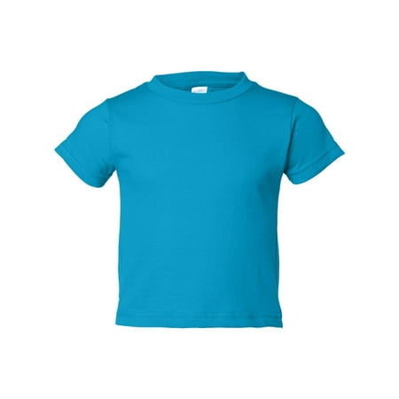 

Couver Toddler Baby Girls Boys Cotton Jersey Short-Sleeve T-Shirt Activewear Turquoise 7