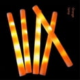 thumbnail image 2 of LED Foam Sticks - Glitter Light Sticks Party Supplies for Kids Light Sticks, Carnival, Birthday, Wed, 2 of 5