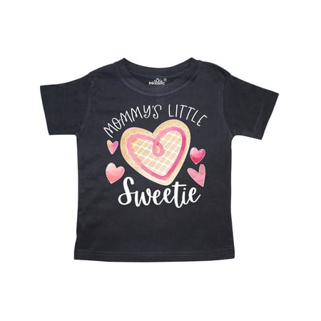 

Inktastic Mommy s Little Sweetie with Pink Heart Cookie Gift Toddler Boy or Toddler Girl T-Shirt