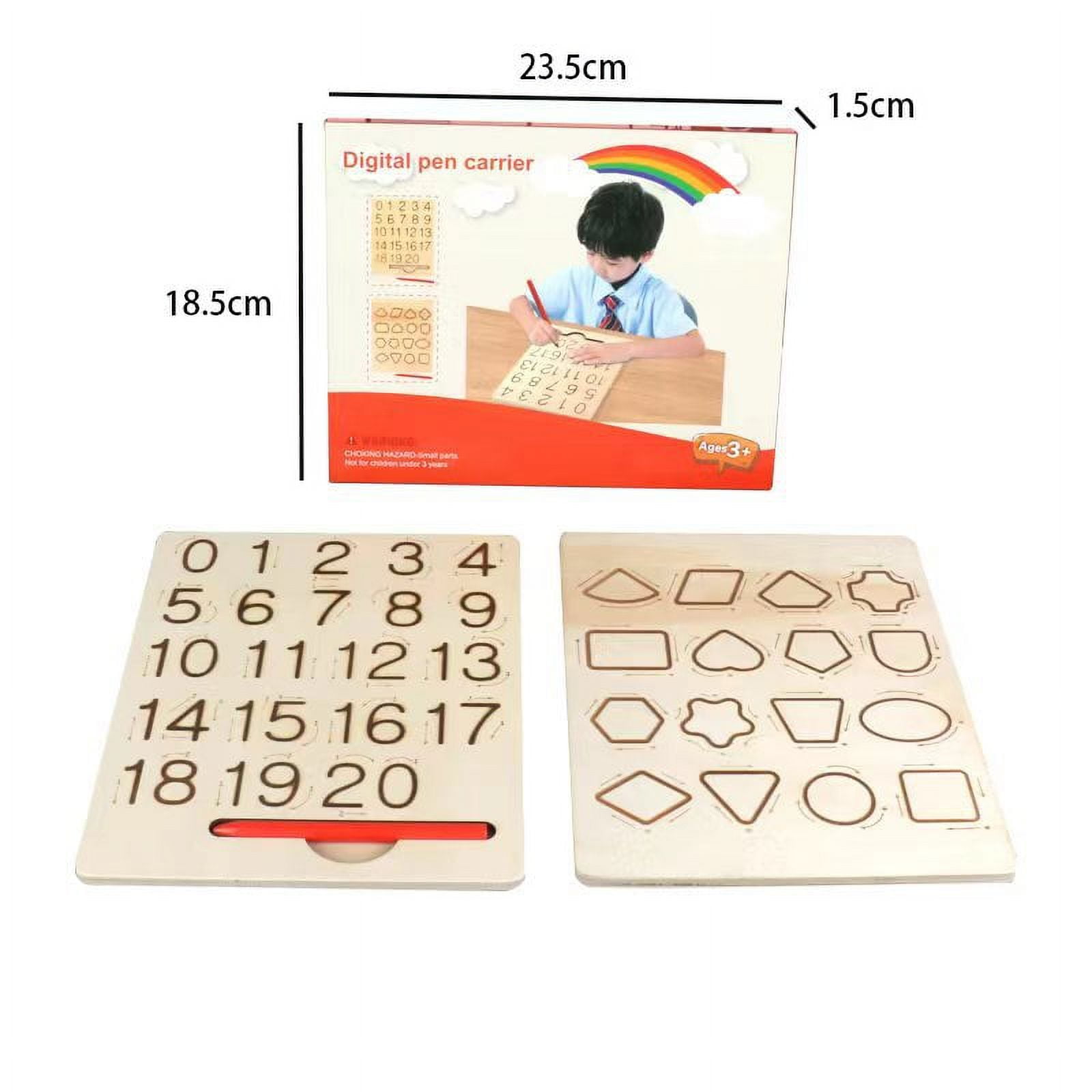 Wooden Number Tracing Board – Joy Learning Company