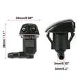 thumbnail image 3 of 4pcs Vehicle Front Windshield Washer Nozzles for Toyota Corolla Replaces 85381-30020, 3 of 6