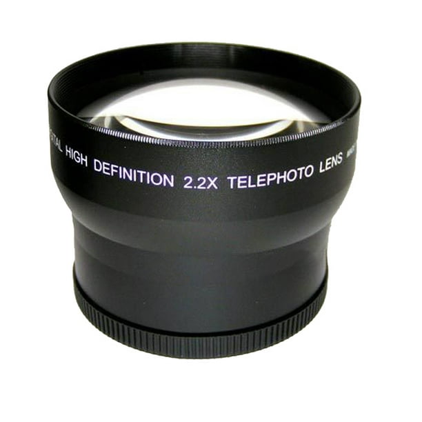 High Grade 2.2x Telephoto Conversion Lens (62mm) For Sony FDRAX700