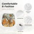 thumbnail image 4 of Balery Skeleton Cowboy And Guitar Pantalones cortos deportivos para mujer con forro y dos bolsillos, elásticos, para entrenamiento, gimnasio, yoga-Small, 4 of 7