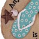thumbnail image 4 of Sandalias de playa Spoontiques para decoración de jardín, con forma de peldaño, 24 cm, 4 of 6