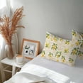 thumbnail image 7 of Waterproof Throw Pillow Covers Set of 2, 20x12 Inch Yellow Lemons Decorative Pillowcases Outdoor Pillow Slip Cushion Covers Set for Couch Tent Summer Botanical Fruit Leaves Country, 7 of 7