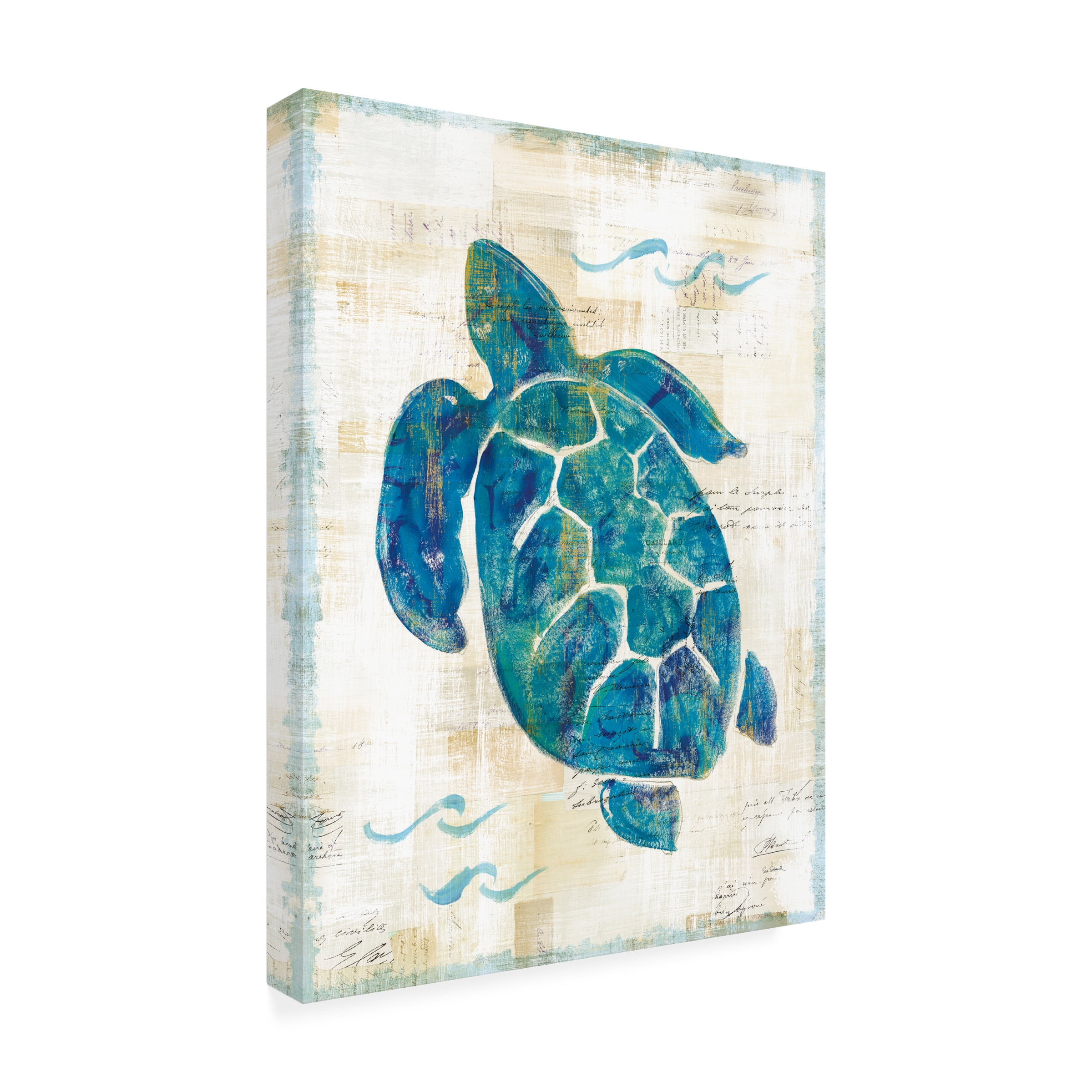 Trademark Fine Art Sue Schlabach On The Waves Vi Canvas Wall Art - 24x32