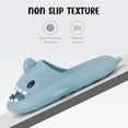 thumbnail image 4 of SAGUARO Cloud Shark Slides for Kids Cute Cartoon Slippers Shower Sandals, 4 of 7