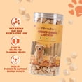thumbnail image 5 of PAWMATE Freeze Dried Chicken Treats for Dogs & Cats, Healthy Single Ingredient, High Protein Snacks for Training, 10.23oz, 5 of 10