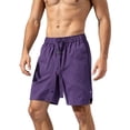 thumbnail image 5 of Maean Mens Big and Tall Shorts High Waist Causal Dressy Short Trousers Stretch Shorts with Pockets M-5XL, 5 of 7