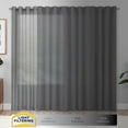 thumbnail image 4 of Eclipse Canova Solid Room Darkening Rod Pocket Valance, Gold, 42 x 21, 4 of 4