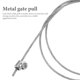 thumbnail image 2 of Tirador de cable para pestillo de puerta, tirador de cable para pestillo de puerta de acero inoxidable, tirador de cerca de cuerda para pestillo de puerta, 2 of 8