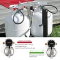 thumbnail image 3 of Regulador de Propano para Vehículos Recreativos con Manguera, Regulador de Gas Propano LP de Cambio Automático de 2 Tanques de Alta Resistencia con Manómetro, 3 of 6