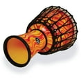thumbnail image 3 of LP World Rope-Tuned Circle Djembe, 7 in. Orange Marble, 3 of 4