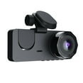 thumbnail image 4 of Cámara De Tablero DVR DVR 1080p Delantera Y Interior Y Cámara Trasera Grabadora De Conducción De 2 Pulgadas Camas, 4 of 7