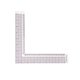 thumbnail image 1 of Sewing Measure Rulers 90-Degree L Shape Square Ruler Metric and Imperial Clothing Ruler Tailor Craft, 1 of 5