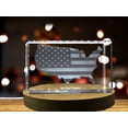 thumbnail image 4 of United States 3D Engraved Crystal 3D Engraved Crystal Keepsake/Gift/Decor/Collectible/Souvenir, 4 of 7