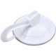 thumbnail image 3 of 5X Gancho Unico Colgadores de Pared para Uso de Armarios del Hogar de Plastico Blanco de 7 cm de Diametro con Ventosa, 3 of 5