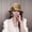Beige, variant on Elegant Vintage Bell-Shaped Hat with Soft Wool Texture and Delicate Bow Detail, Awesome For Christmas Parties New Year Gatherings Wine