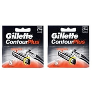 Gillette Contour Plus (same as Atra Plus) Refill Blade Cartridges, 10 Count