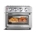 thumbnail image 1 of Combo de freidora de aire con horno tostador Gourmia Funciones de cocción 7 en 1 Horno freidora de aire de 1550 vatios Accesorios de freidora de aire de 19,8 L de capacidad incluidos Rejilla para horn, 1 of 5