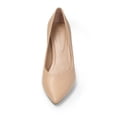 thumbnail image 2 of Dream Pairs Las mujeres de alta Chunky cerrado del dedo del pie Tacones puntiagudos del partido de la boda elegante deslizamiento en los zapatos de las bombas SDPU2229W Dream Pairs SDPU2229W, 2 of 6