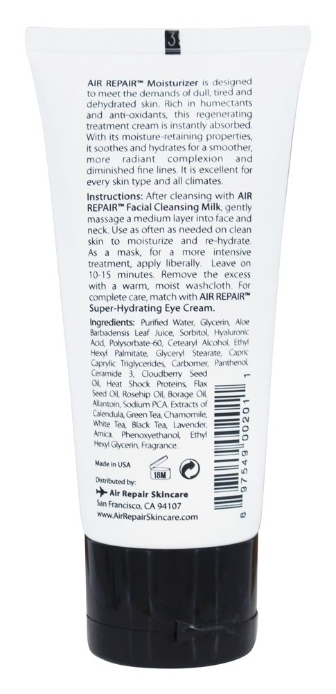 air repair complexion boosting moisturizer with hyaluronic acid