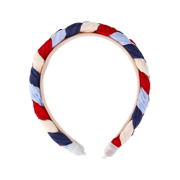 Time and Tru Women's Braided Headband, Multicolor