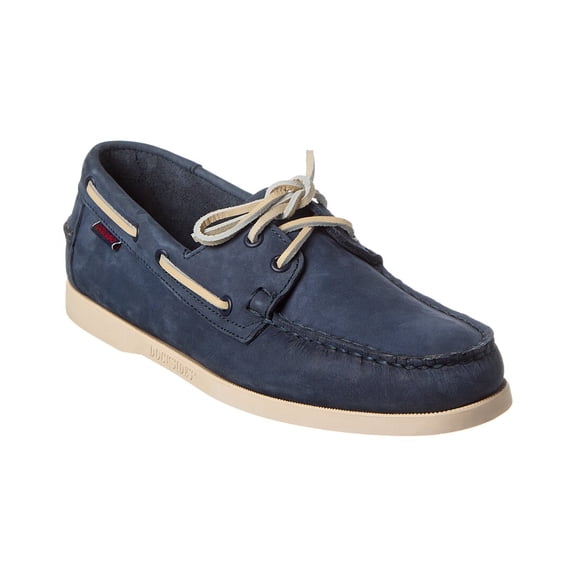 SEBAGO PORTLAND NUBUCK MEN SHOES - Blue Navy - Blue Navy / 8.5 / Regular