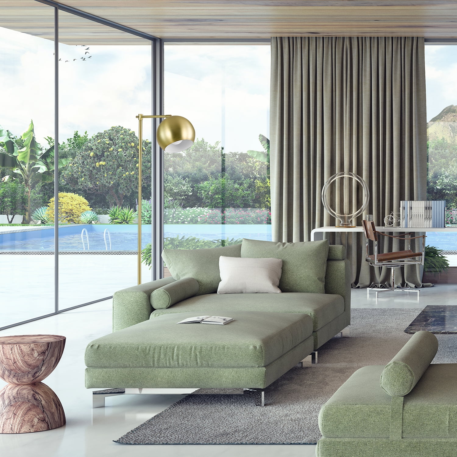 Molly 60" Floor Lamp - Thumbnail 2