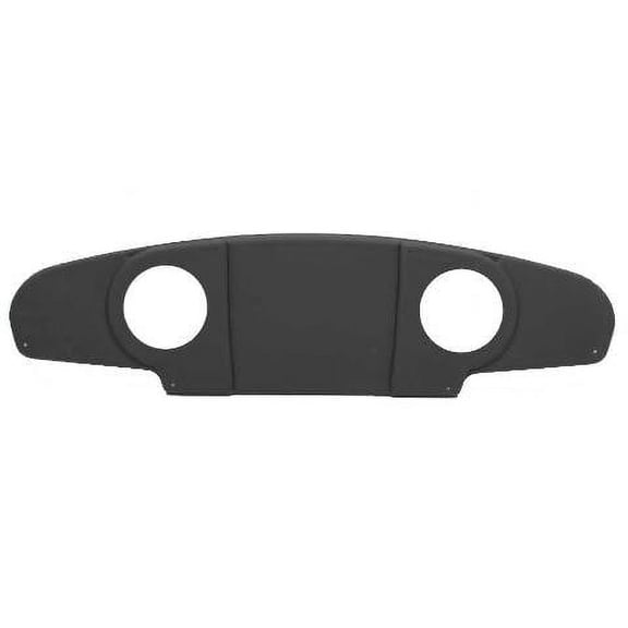 Godfrey Pontoon Boat Blank Gauge Panel 449367 | Helm 24 5/8 Inch Matte Black