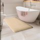 thumbnail image 4 of Velvet Solid Color Floor Mat-bathroom Living Room Entrance Water Absorbing And Non Slip Mat- Bedroom Floor Mat-carpet, 4 of 6