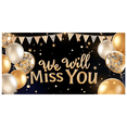 thumbnail image 3 of Decorative Design Farewell Banner Balloon Decoration Goodbye Party Decoration Confetti Background Farewell Banner for Farewell Party Office Event Colleague Goodbye, 3 of 8