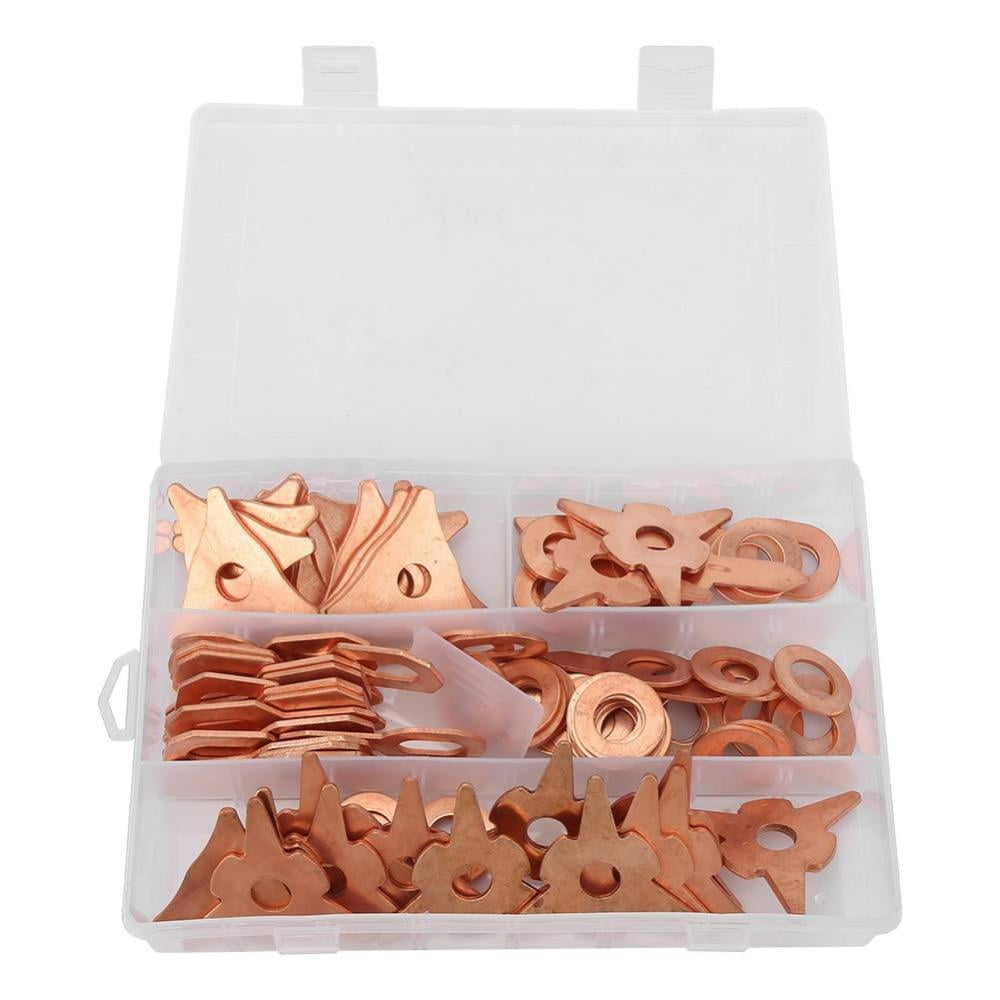 Durable Dent Pulling Rings 110pcs for Automotive Sheet Metal Welding Repairing Dent Pulling 