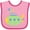 Pink and Fuchsia, variant on Inktastic Cute Green Submarine Boys or Girls Baby Bib