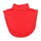 thumbnail image 2 of Para Mujer Extraíble Camisa De Imitación Cuello Alto Medio Cuello Muselina Hijab Tops Blusas Cuello Cubierta rojo Macarena cuello de dickey cuello alto, 2 of 8