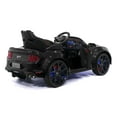 thumbnail image 5 of Ford Mustang GT Kids 24V Electric Ride-On Car w R/C Parental Control Remote, LED Foam wheels + Underbody LED Kit, MP3 + Wireless Music Streaming, Car Cover, Vegan Leather Seat, 5 of 10