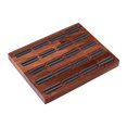 thumbnail image 5 of Jewelry Tray 20 Soft Slots Rings Display Stand for Rings Earrings Countertop dark gray, 5 of 8
