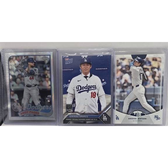 Collectible Dodgers Collectible Baseball Card Pack – 15 Cards