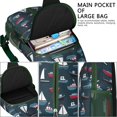 thumbnail image 4 of Crossbody Sling Backpack for Women Men Cool Sailing Boats Cool Captain Shoulder Sling Crossbody Casual Chest Bag for Travel Sports Running Hiking, 4 of 6