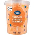 thumbnail image 2 of Great Value Orange Creamsicle Flavoured Cotton Candy, 2 of 5