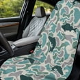 thumbnail image 3 of Bulopur Camo Car Seat Cover Towel for Men Green Hunting Fish Non-Slip Front Seat Sweat Protector with Storage Bag for Sports Soft Athletic Towel Fit SUV Sedan Truck, 3 of 8