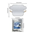 thumbnail image 3 of Herramientas y mejoras para el hogar Parabrisas de coche Protector de nieve y escarcha Cubierta de invierno con revestimiento plateado Protector de parabrisas antinieve Protector de nieve para vidrios, 3 of 9