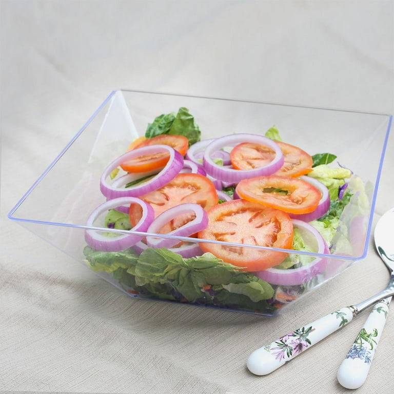 Large disposable serving clearance bowls