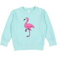 thumbnail image 2 of Inktastic Ladylike Flamingo Toddler Sweatshirt, 2 of 4