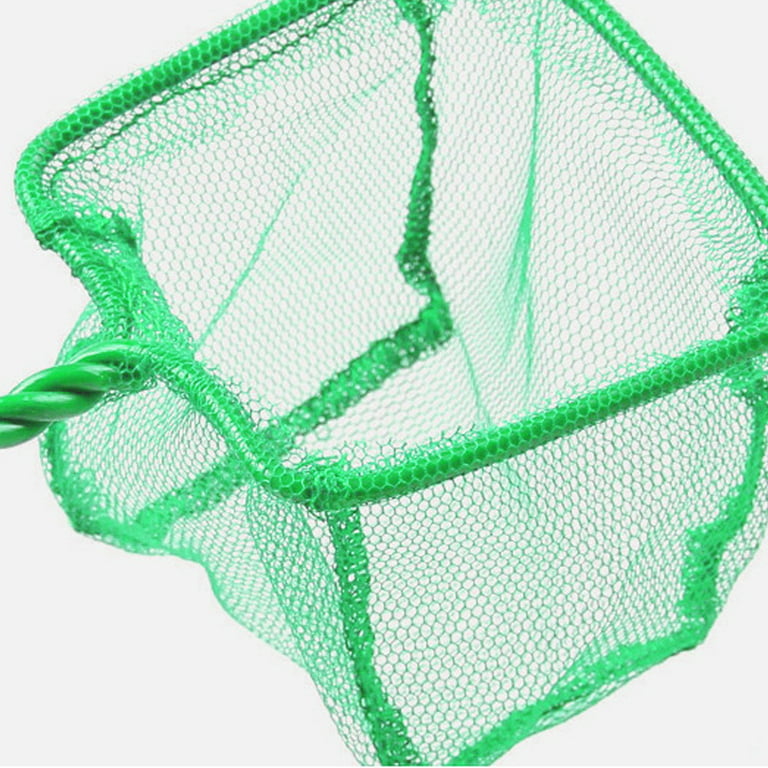 Danhjin Fish Net 12inch Aquarium Net Fish Tank Net Fine Mesh Fish Catch Net  with Plastic Handle Turtle Tank Accessories - Summer Savings Clearance